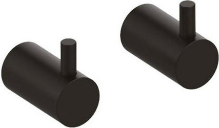 Крючок (набор 2 шт) для полотенец, цв. черный, ZZ