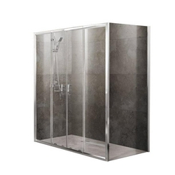 UNIQUE-AH-21-170/200-80-C-Cr Душевой уголок | ZZ