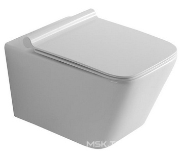 Унитаз подвесной, сидение с микролифтом в компл Rimless TAVR-W, белый, ZZ Aquanet tavr 00211920