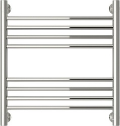 Полотенцесушитель "Богема+" 500x500 мм, прямой, подключ. 3/4, комплектующие в комплекте, хром ZZ