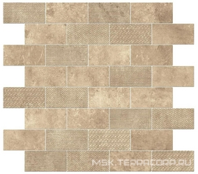 Aix Beige Minibrick Tumbled ZZ 30,5x30,5