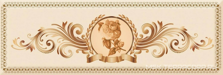 Decor Medallion Flower 04 XX |10x30