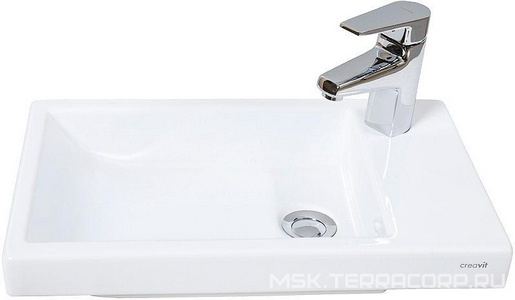 Раковина угловая,  500*300 мм , белая KL Creavit Elmas TP026-00CB00E-0000 / TP026(TP026.00000)