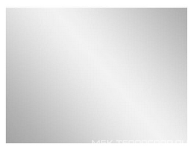 Зеркало 70х80 см, универсальный монтаж, алюминиевый профиль и цвет КЗСК 628 6280708у