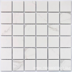 Мозаика Calacatta-48 (48x48x6) 30,6x30,6 Bonaparte Мозаика керамогранитная n156881