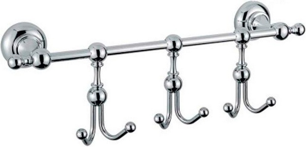 Крючок тройной, (цв.хром),  ZZ Cezares Aphrodite APHRODITE-THK-01-M