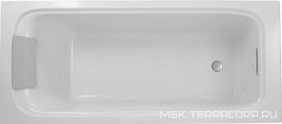 Ванна из искусственного камня Jacob Delafon Elite 170x75 щелевой перелив| 170x75x44