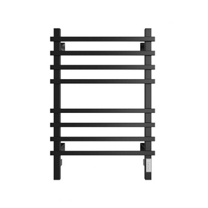 Полотенцесушитель электрический 80х50 см, скрытый монтаж, цв. черный матовый KL Двин N plaza 4657771771958