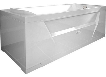 Ванна акрил. "ЛАРЕДО-СТАНДАРТ-CHROME", 1700х780, правая, ГМ6, СМ6, АМ10, фронт.панель, слив.перелив в комплекте XX