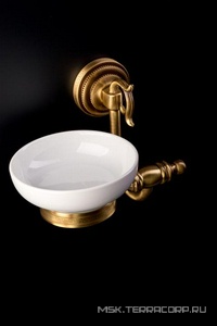 Мыльница medici, подвесная, крепеж в комплекте, бронза ZZ Boheme Medici 10603