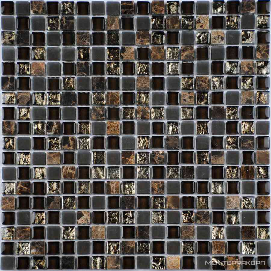 Мозаика из стекла на сетке SK10-191 ZZ 30x30