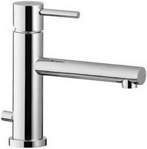 Смеситель для раковины с д/к, излив 135мм, (цв. хром)  KL 3M Vela 5810CL CC