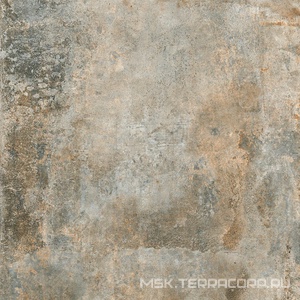 Керамогранит для пола и стены Pamesa Rusty Metal  Silver Luxglass 120x120 Rec. 050.120.0183.11903