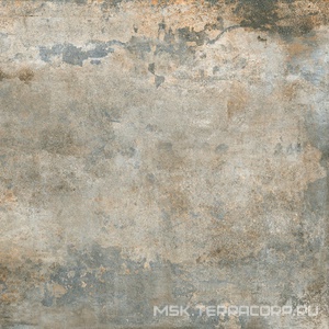Керамогранит для пола и стены Pamesa Rusty Metal  Silver Luxglass 120x120 Rec. 050.120.0183.11903