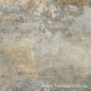 Керамогранит для пола и стены Pamesa Rusty Metal  Silver Luxglass 120x120 Rec. 050.120.0183.11903