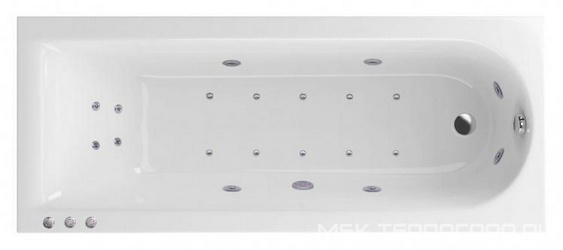 Акриловая ванна Excellent  Aurum Lux 150x70 150x70x44 Excellent Actima s321944