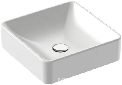 Раковина накладная VOX 40*40 см., без отверстия для смесителя, белая XX Jacob Delafon Vox EVG102-00