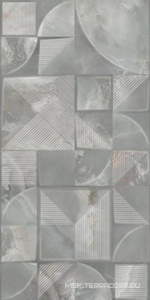 Керамическая плитка для стены Azori OPALE  GREY STRUTTURA 31.5x63 00-00108534