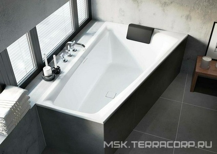 Ванна 170х110см, (правая), без ножек/рамы, панелей, слива-перелива, (акрил цв.белый), Still Smart ZZ Riho still smart B101001005