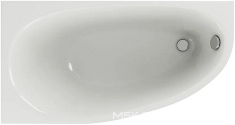 Акриловая ванна Акватек Дива L| 170x90x47