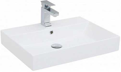 Раковина - столешница 70 cm  (SLIM SYNERGY) Sanovit (без тумбы не продается), цв. белый Aquanet Универсал 198207