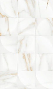 Керамогранит для стены Gracia ceramica Marmaris  white wall 02 30x50 010100001395