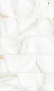 Керамогранит для стены Gracia ceramica Marmaris  white wall 02 30x50 010100001395