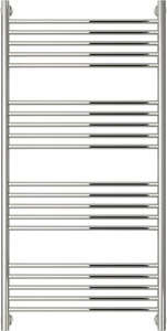 Полотенцесушитель "+" 1200*600 мм, Н.Г. подключ. 3/4, комплектующие в комплекте, хром ZZ Сунержа Богема 00-0221-1260