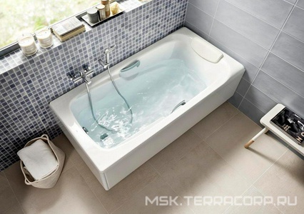 Ручки для чугунной ванны MING (2шт.), хром ZZ Roca Ming 291120001