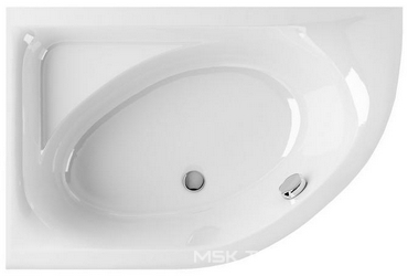 Акриловая ванна Excellent  170x110 левая с каркасом 170x110x50 Excellent Aquarella s338380