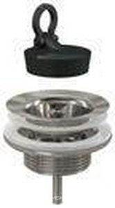 Водослив для раковины, цельнометаллический, с пробкой ZZ AlcaPlast Универсал A439