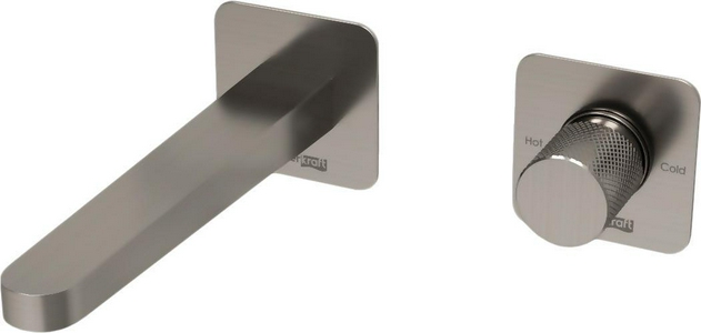 Смеситель встраиваемый в стену для раковины, на два отверстия, никель ZZ Wasserkraft Универсал A6451.298