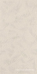 3D Wall Carve Leaf Ivory 40x80 ZZ