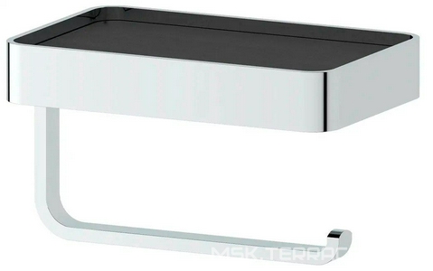 Держатель туалетной бумаги Artwelle Regen 8336 с полкой для телефона, хром глянец, ZZ Artwelle Универсал 8336 / к.т.422235