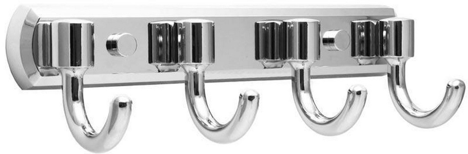 Планка с 4-мя крючками, хром, Oder Wasserkraft oder K-3074