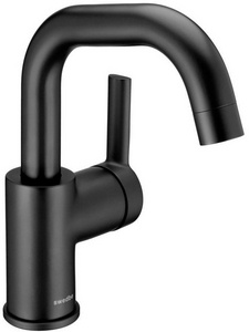 Смеситель для раковины, высокий, без д/к, (цв.черный),  ZZ Swedbe Diana 1011B