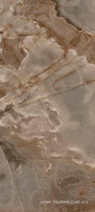 Керамогранит для пола и стены Florim Magnum Reves de Rex Choco Glossy 120x280 769924