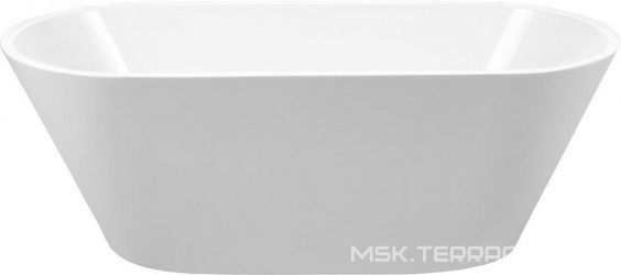 Ванна 1700x750xh600мм, акрил, отдельностоящая, БЕЗ перелива, пробка слива цв.хром в комплекте, BelBagno ZZ