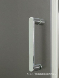 Дверь для душа, в нишу 1100-1250хh1900мм, сдвижная, 1 дверь, 1 неподв.секция, правая/левая, (стекло прозрачн.5мм, фурн.цв.хром),  ZZ BelBagno Unique UNIQUE-BF-1-110/125-C-Cr