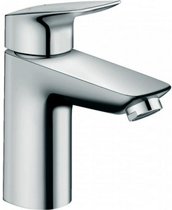 Смеситель для раковины, с клапаном Push-Open, (цв.хром),  ZZ Hansgrohe Logis 71107000
