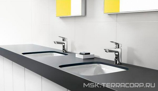Смеситель для раковины, с клапаном Push-Open, (цв.хром),  ZZ Hansgrohe Logis 71107000