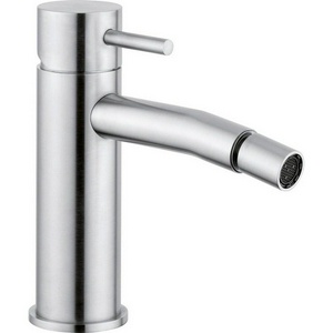 Смеситель для биде, без д/к, (цв.нерж.сталь),  ZZ Cisal Xion XI000564 D1