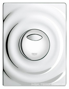 Накладная панель 2 объема смыва, хром ZZ Grohe Surf 38861000