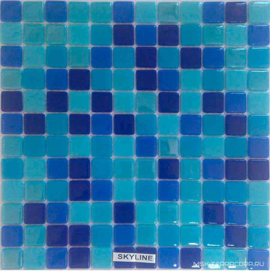 Мозаика из стекла на сетке SH-047 ZZ |31.5x31.5