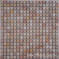 Мозаика из камня на сетке М20-315-15Р ZZ 30.5x30.5