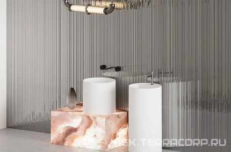 Раковина 450х450хh450мм, накладная, круглая, без отв.д/смесителя, перелива, литой камень S-Sense глянц, накладка слива в компл.,  Round 03 ZZ Salini Armonia 130413G