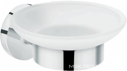 Мыльница настенная (цв.хром/стекло матовое),  Hansgrohe Logis Universal 41715000