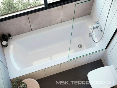Акриловая ванна "", 150*70 см, без панели, сифона и каркаса ZZ Santek Монако 1.WH11.1.976