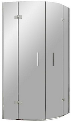 Душевое ограждение SMSKK4 90*90, прозрачное стекло, профиль хром  ZZ