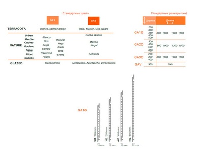 Керамогранит для стены Faveker GA16  Metalizado 50x120 970639